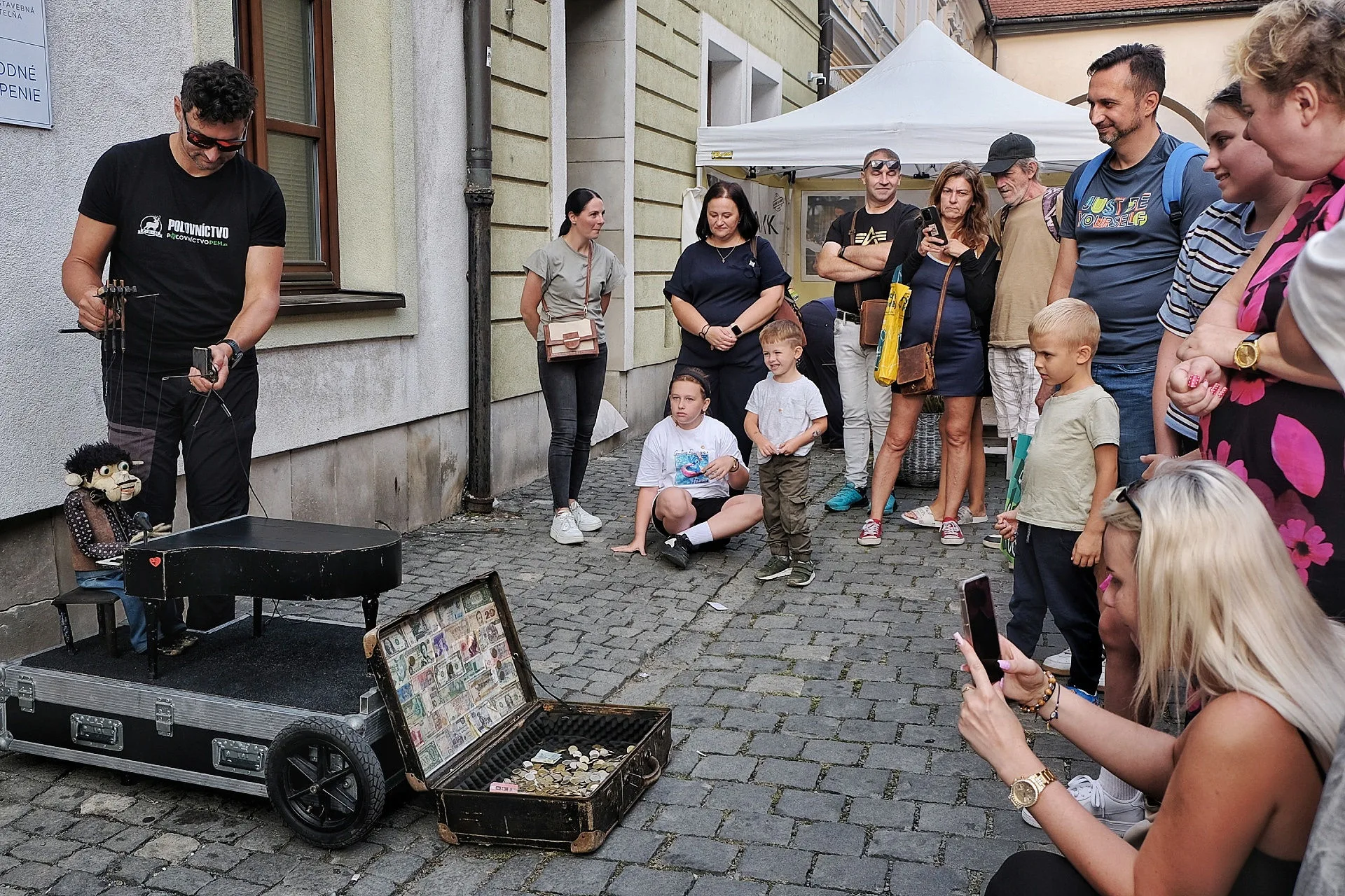 Artyści na Jarmarku Bardejowskim na Słowacji