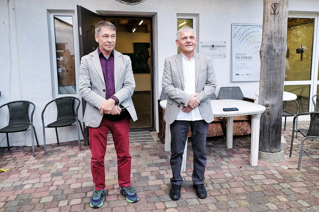 Krzysztof Polkowski i Jan Pastuła