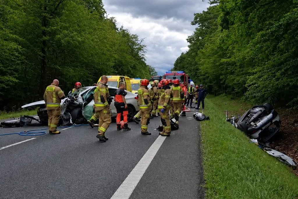 Wypadek w Głogowie Małopolskim, zginęły w nim dwie osoby.