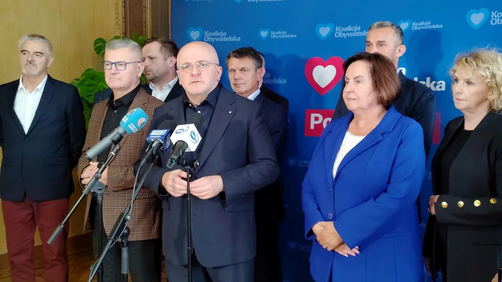 konferencja prasowa KO