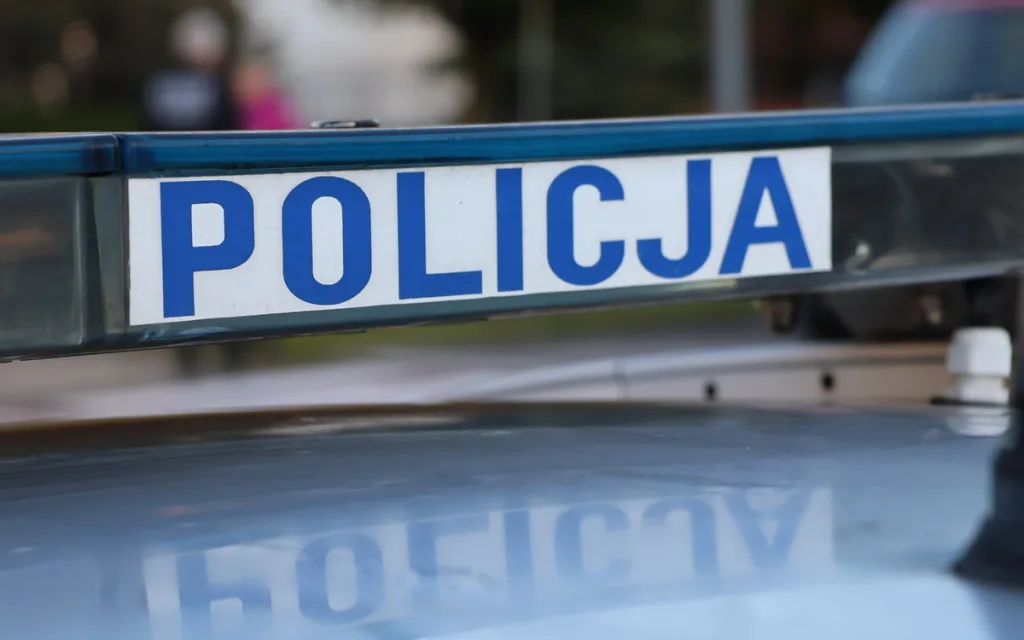 Policja, napis