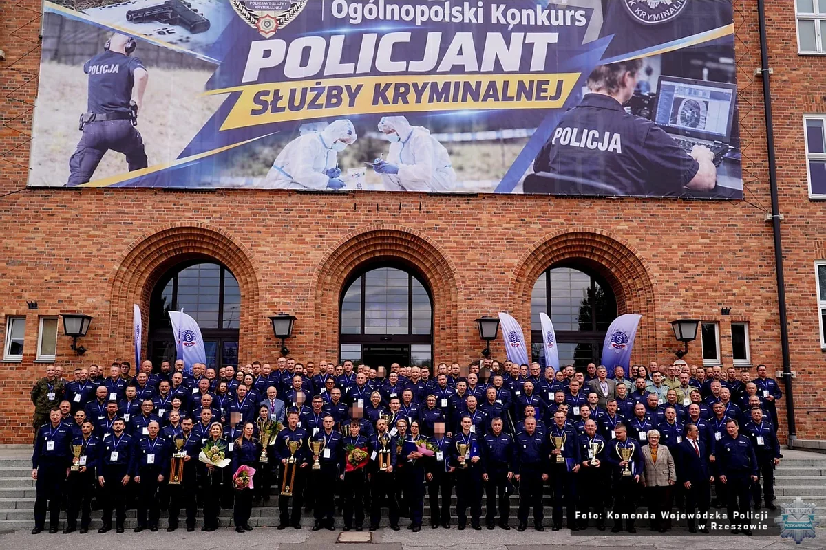 Policjant Służby Kryminalnej Roku 2026 i nagrody dla policjantów z Podkarpacia. | Fot. KWP Rzeszów