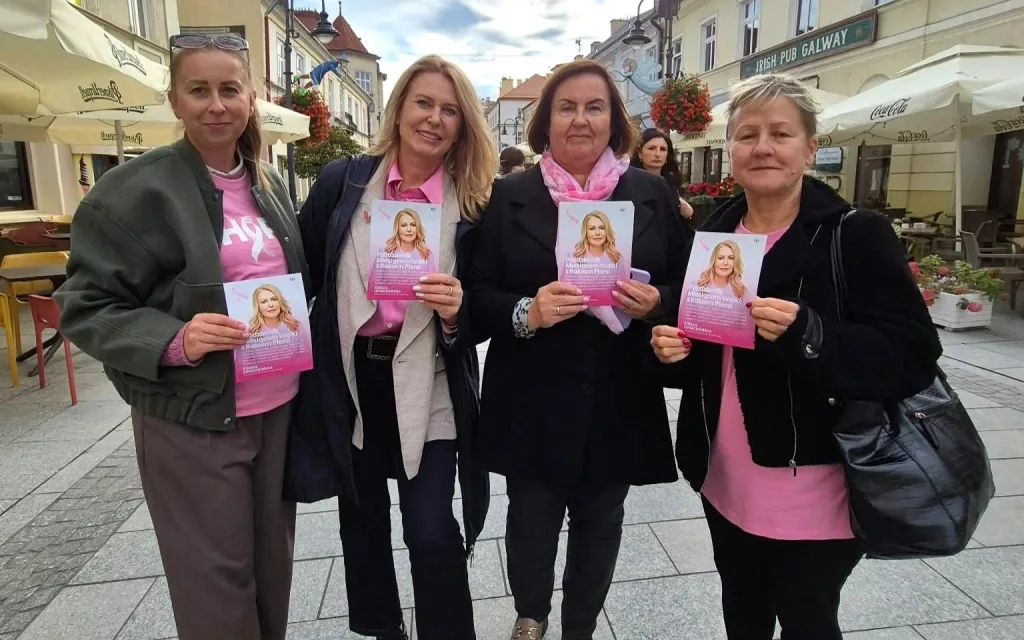 Elżebita Łukacijewska rozpoczęła w Rzeszowie akcje "Różowy Październik"