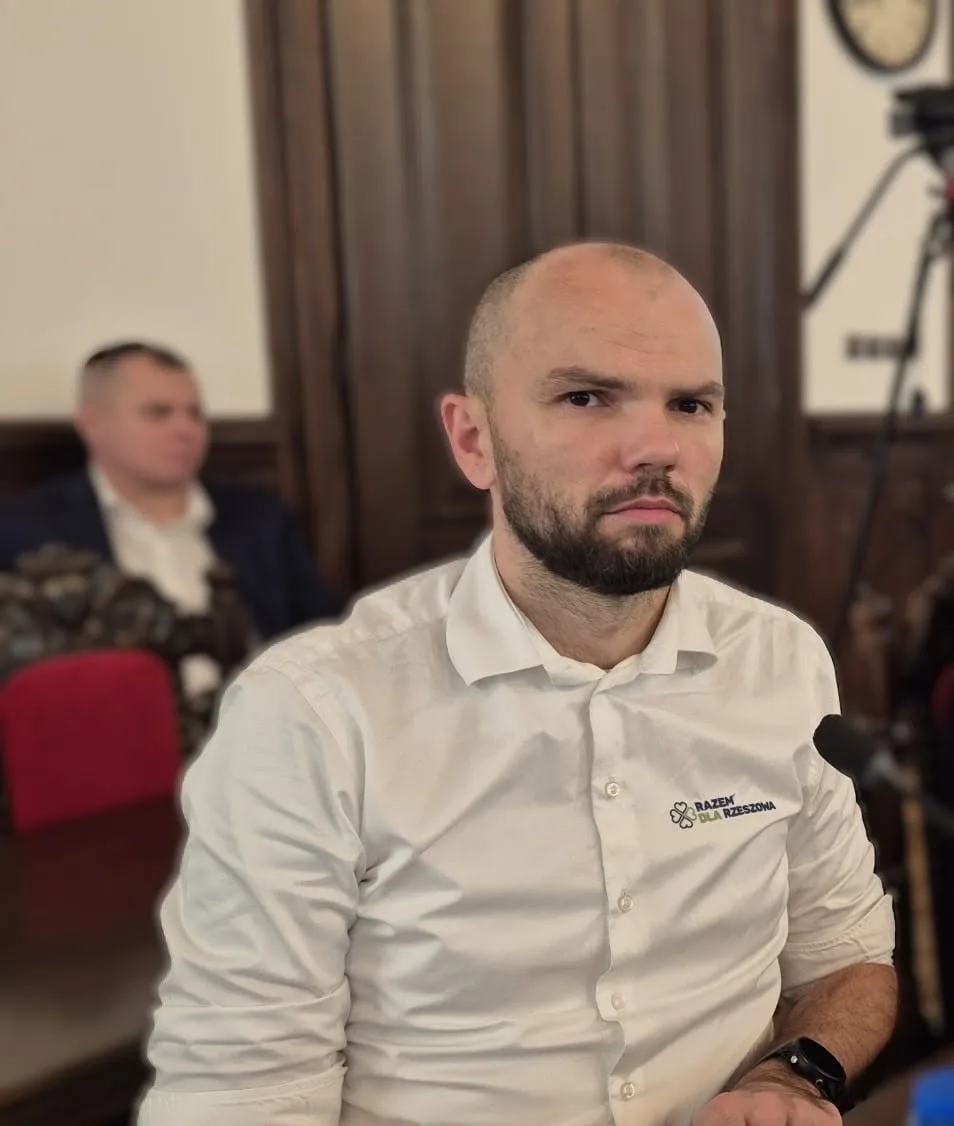 Michał Wróbel, radny Razem dla Rzeszowa
