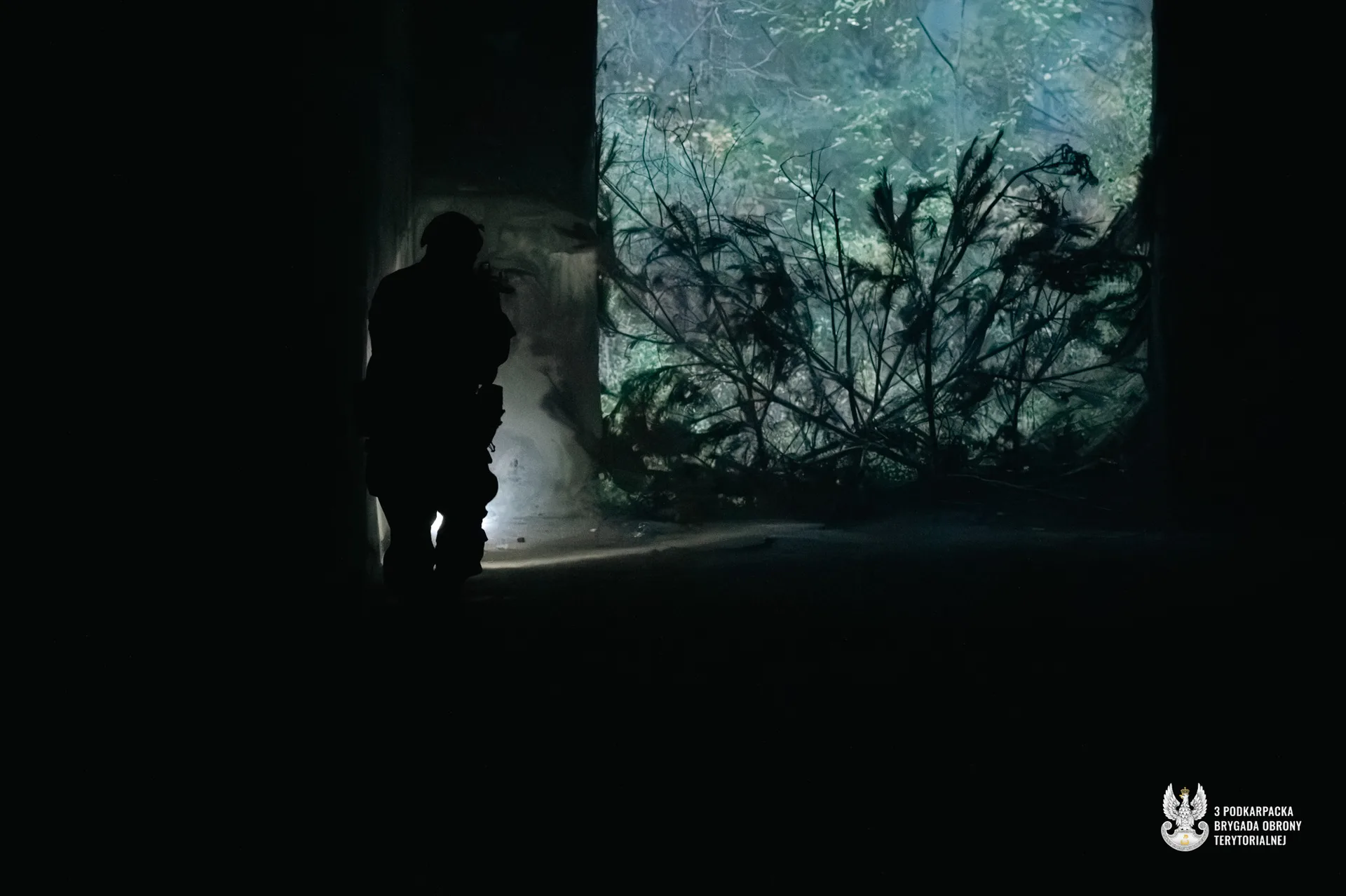 Nocne manewry wojskowe na Podkarpaciu