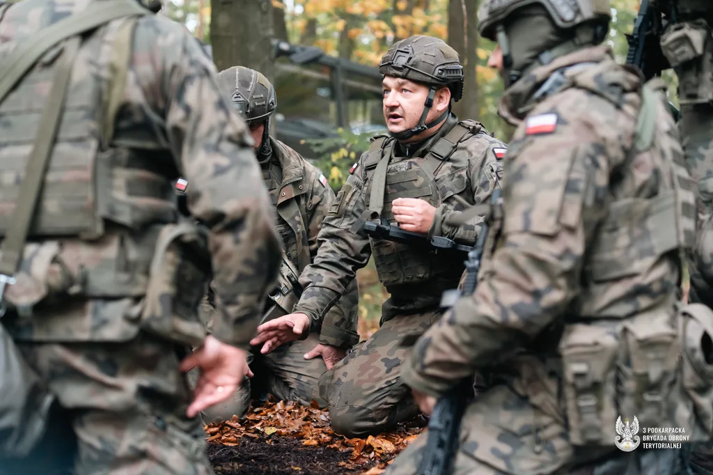 Ćwiczenia taktyczne żołnierzy Wojsk Obrony Terytorialnej