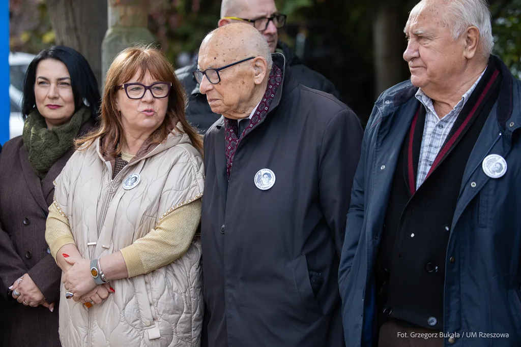 Uroczystość nadania imienia Marii Stromberger ulicy na osiedlu Pułaskiego w Rzeszowie