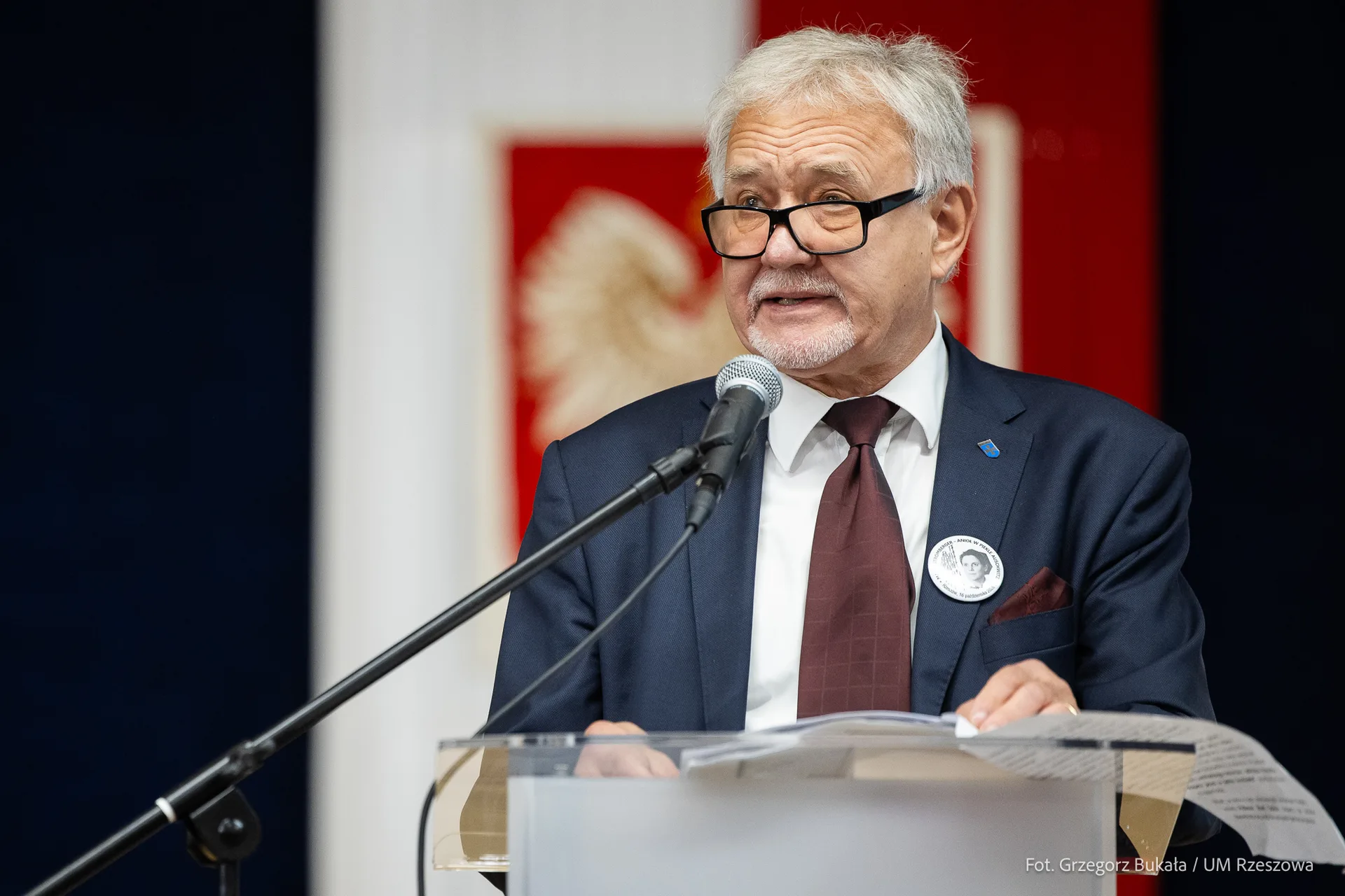 Uroczystość nadania imienia Marii Stromberger ulicy na osiedlu Pułaskiego w Rzeszowie