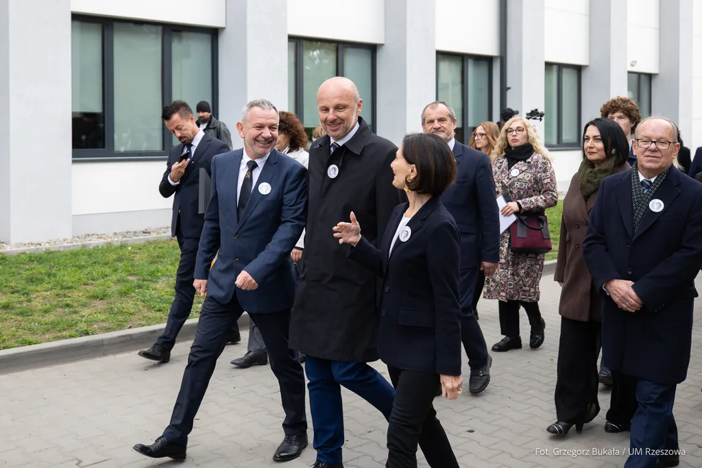 Uroczystość nadania imienia Marii Stromberger ulicy na osiedlu Pułaskiego w Rzeszowie