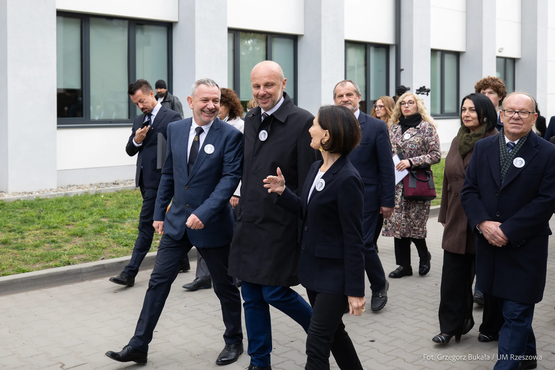 Uroczystość nadania imienia Marii Stromberger ulicy na osiedlu Pułaskiego w Rzeszowie