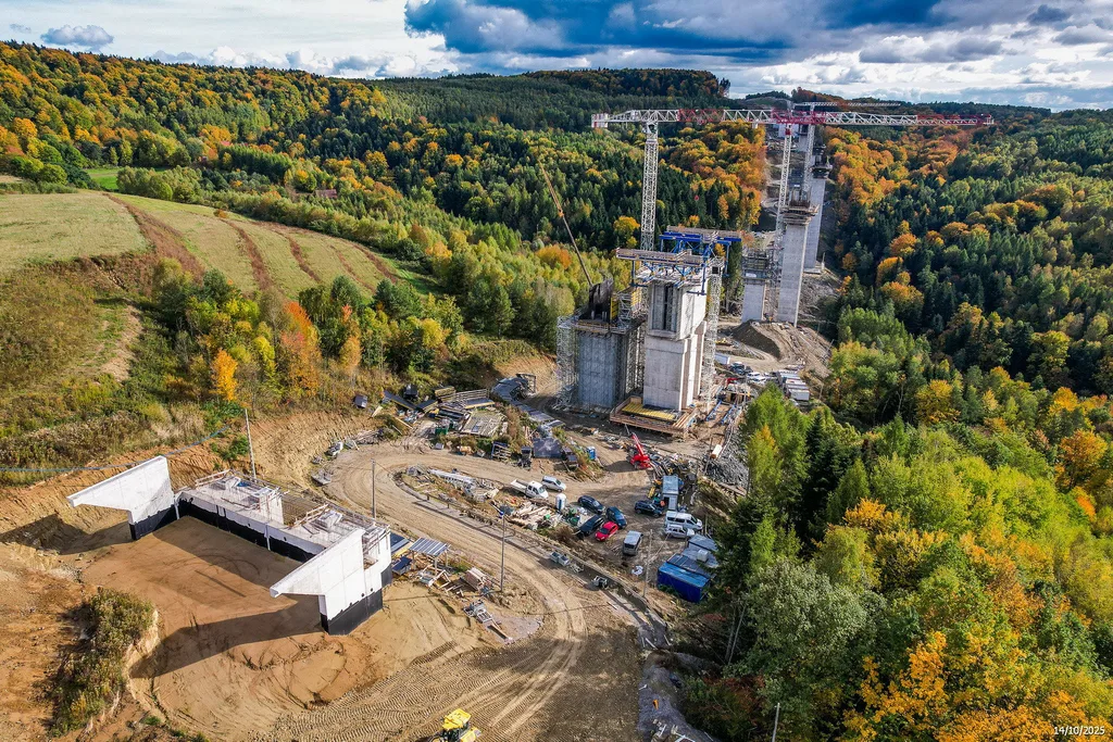 Budowa estakady na S19, Podkarpacie