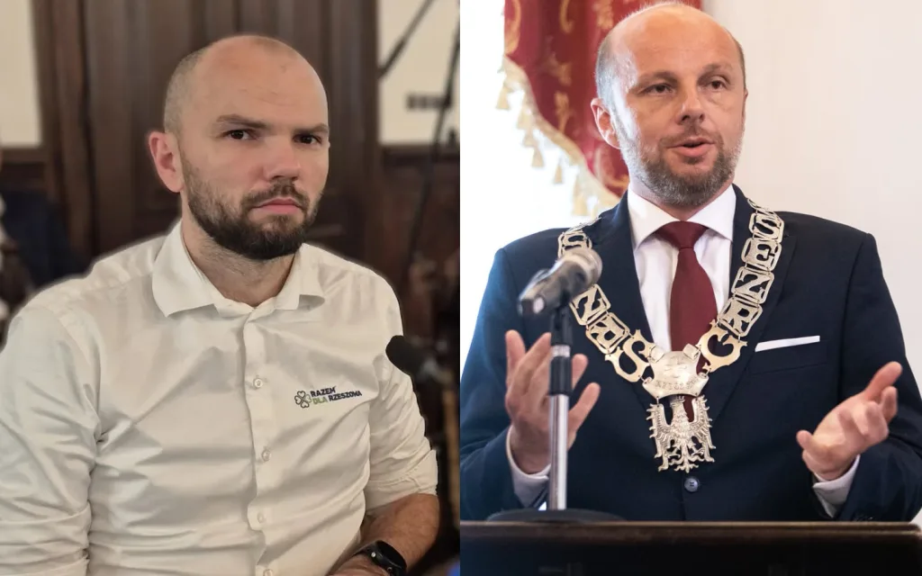Michał Wróbel i Konrad Fijołek