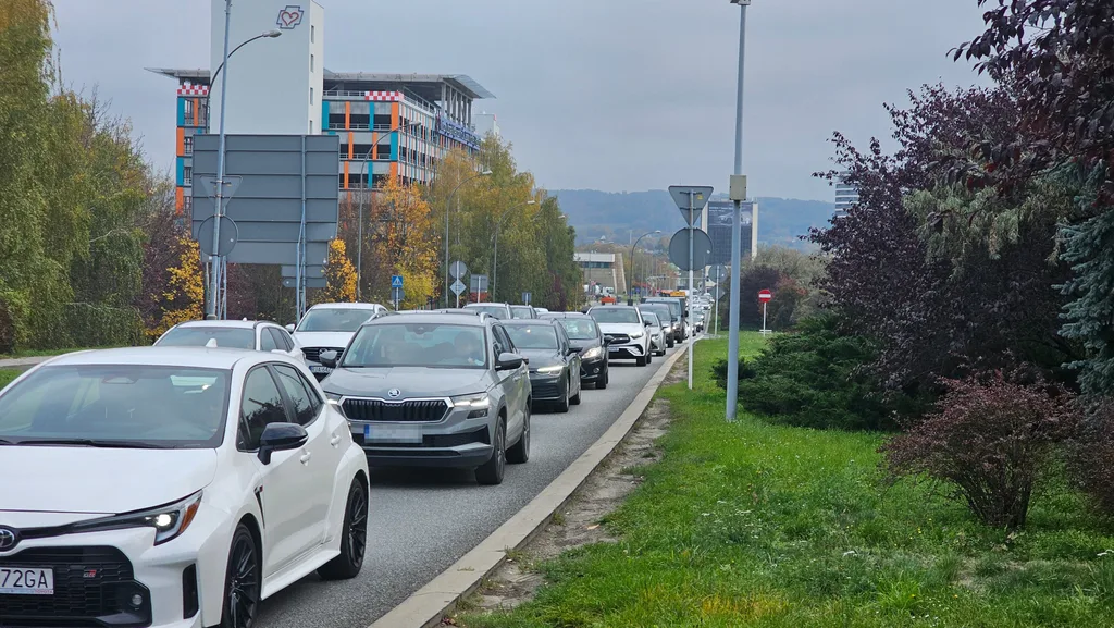Korki w Rzeszowie, ulica Lwowska