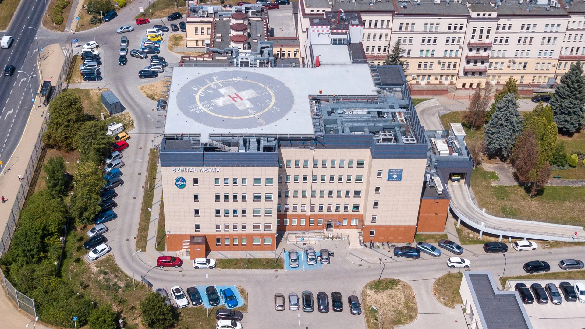 Szpital MSWiA lądowisko LPR